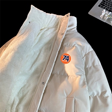 2025冬新款棉衣中性情侣棉服大码宽松棉衣潮XZ102A-4-MY1047-P75，男装棉衣，星座211-2