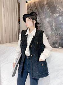 韩版小香风马甲，女装马夹，娟子依格