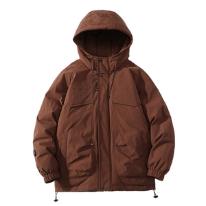 2023冬上新加绒加厚羽绒服运动冲锋衣外套男女 8313-P220 控价318图片