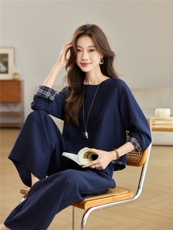 【现货！bao款主推】时尚套装阔腿裤，女装套装/套裙，素月