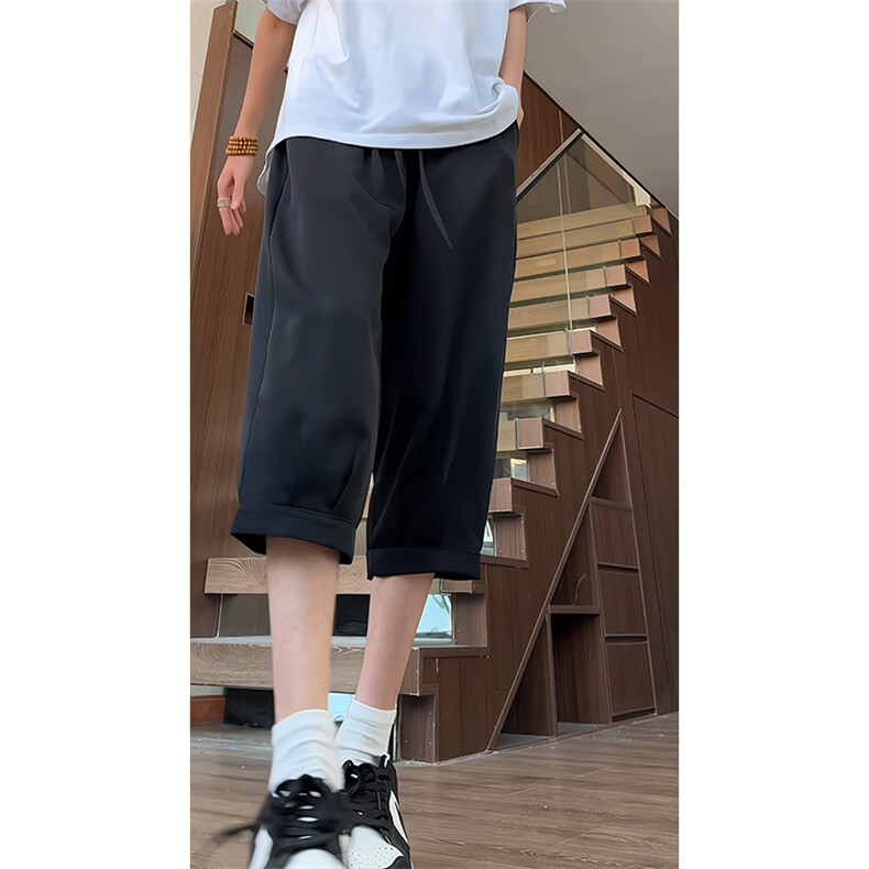 特批28夏季速干百搭七分裤男涤纶,男装牛仔裤,电商基地A086