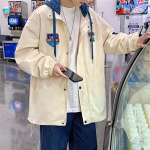 潮流夹克潮男春季棒球服F02P60图片