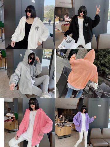 春装卫衣开衫，女装卫衣/绒衫，巷素