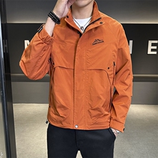 夹克男秋季立领高品质外套型男商务休闲百搭外套夹克N8816-P75，男装夹克，星座310B-3