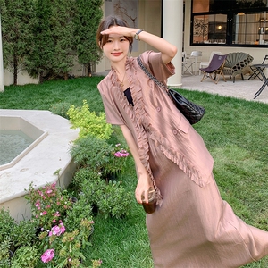 设计轻熟风温柔系穿搭时尚套装长裙女夏新款轻奢半身裙气质两件套图片