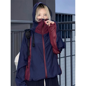 网图有货 蝉翼 原版做法 网布拼接防晒衣轻薄骑行服男女 A687-P55图片