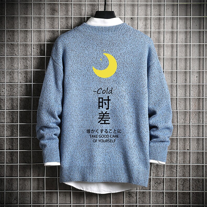 M19047-P45加绒款-P65加厚加绒毛衣男大码毛线衣男针织衫男线衫,男装针织衫/毛衣,电商A040A