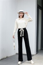 加绒直筒裤，其它，卡地莲