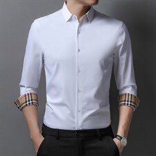 C2207钱塘2020-2欧货品质竹纤维数据好高端精品男装衬衫P59，男装衬衫，钱塘207-2