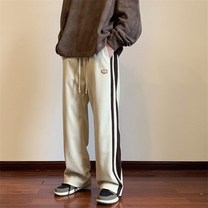 灯芯绒加绒拼接休闲裤M~5XL XZ604-KG46JR-P65控78图片