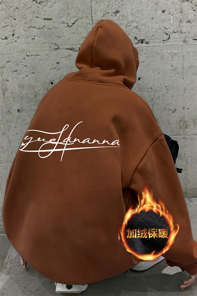 抖音供货、复合重磅加绒现货连帽卫衣宽松D223A-JR-WY2381-特P40,男装卫衣,电商019-1