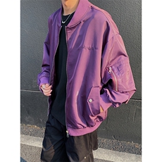 港风日系复古设计感贴袋拼接立领夹克男XZ213-JK4321-P108控128，男装夹克，星座213