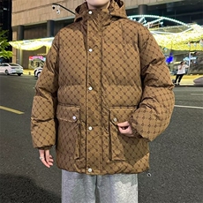 面包两面穿棉袄服男外套宽松潮牌2023服新款连帽冬季MF150-P89，女装短外套，星座412