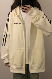 卫衣开衫男女连帽外套春秋新款宽松百搭上衣XZ102B-1W2558P65图片