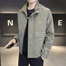 DS-A225-7899秋季新款外套立领帅气青年夹克百搭时尚潮流上衣，男装夹克，电商A225