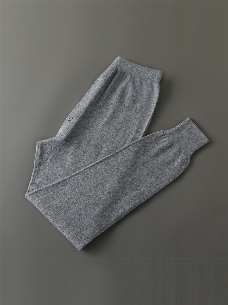 2025年秋季新款百搭无缝裤，男装棉裤，片语羊绒