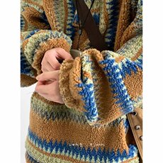 5694-P63潮牌新款摇粒绒时尚休闲民族风连帽卫衣外套，男装民族服装，星座617A-2