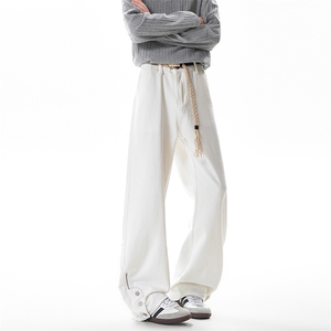 B221 美式ins高街小众排扣拉链修身微喇牛仔裤 LK22073-特P45控78,男装牛仔裤,电商B221