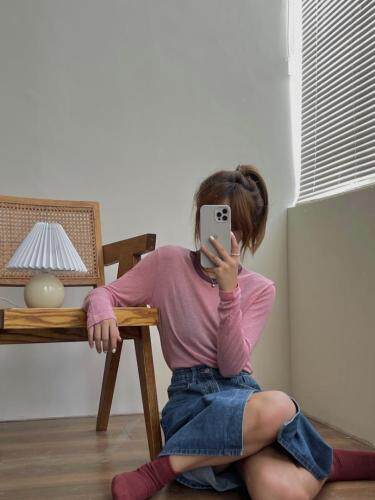 韩系拼色打底，其它，roobora