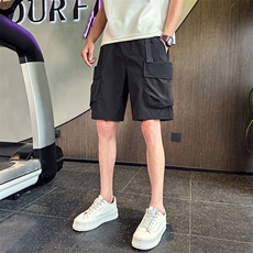 D81-P48夏季薄款高级感工装短裤男，男装牛仔裤，电商A368
