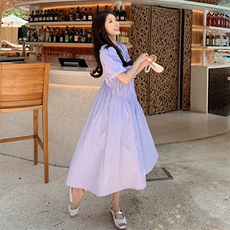 【现-货】法式学院风连衣裙ZB285-2327-P110-K168，女装连衣裙，浙宝285（原212）