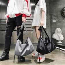 瑜伽包防水！强推！(可参与满减)新款潮简约纯色单肩斜挎旅行包大容量运动包健身包瑜伽包，鞋类箱包男包，星座510A-2