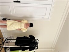 现货提花泡泡袖显瘦裙，其它，LION&CAT(2F)