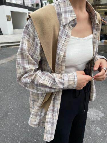 格子风衬衣yyds披肩也是加分点，其它，U SAY(3F)