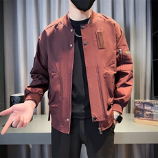 9921-P98控138春季新款社会小伙潮店主风夹克男外套，男装夹克，电商D327
