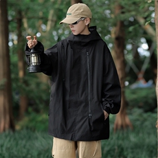 美式机能情侣冲锋衣外套男士新款防水防风户外夹克登山服CF45-P65，男装夹克，星座1008