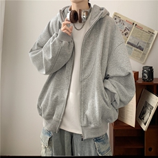 XZ809A/XS07/特P75/控118/加绒特P85/控128重磅连帽开衫卫衣，男装卫衣，星座809A(原222-1)
