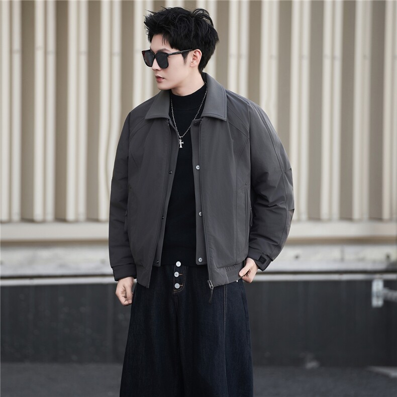M-4XLB3533626P260黑2025新款羽绒服男【标50绒110-150g】,男装羽绒服,电商B353