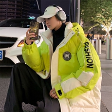 79003-P235控328标90绒子连帽羽绒服男士冬季潮牌帅气保暖外套，男装羽绒服，电商D310B