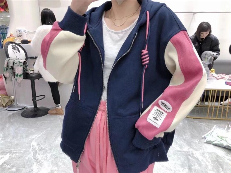 撞色款外套，两色爆爆爆，其它，一杭