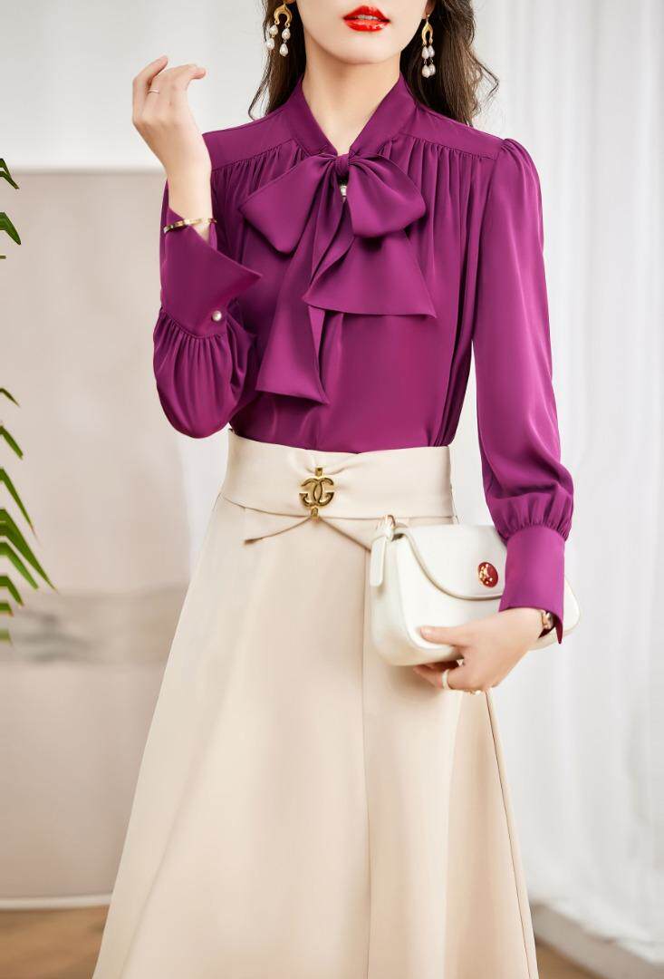 现货，春季新款，纳米绒衬衫，女装衬衫，金典明美