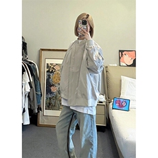 春秋棒球服外套男休闲运动痞帅设计感双层青少年港风夹克J39，男装夹克，星座1116A（原606A-3）