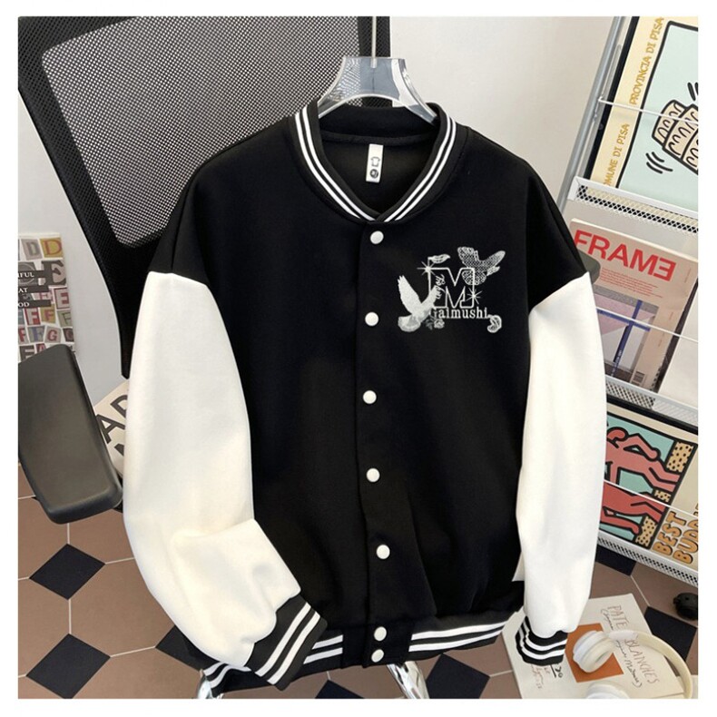 J9933-P70美式嘻哈高质量刺绣宽松潮牌棒球服夹克,男装夹克,星座617A-2