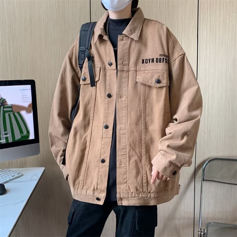 秋季青春流行男夹克文艺潮外套 J2022 P63图片