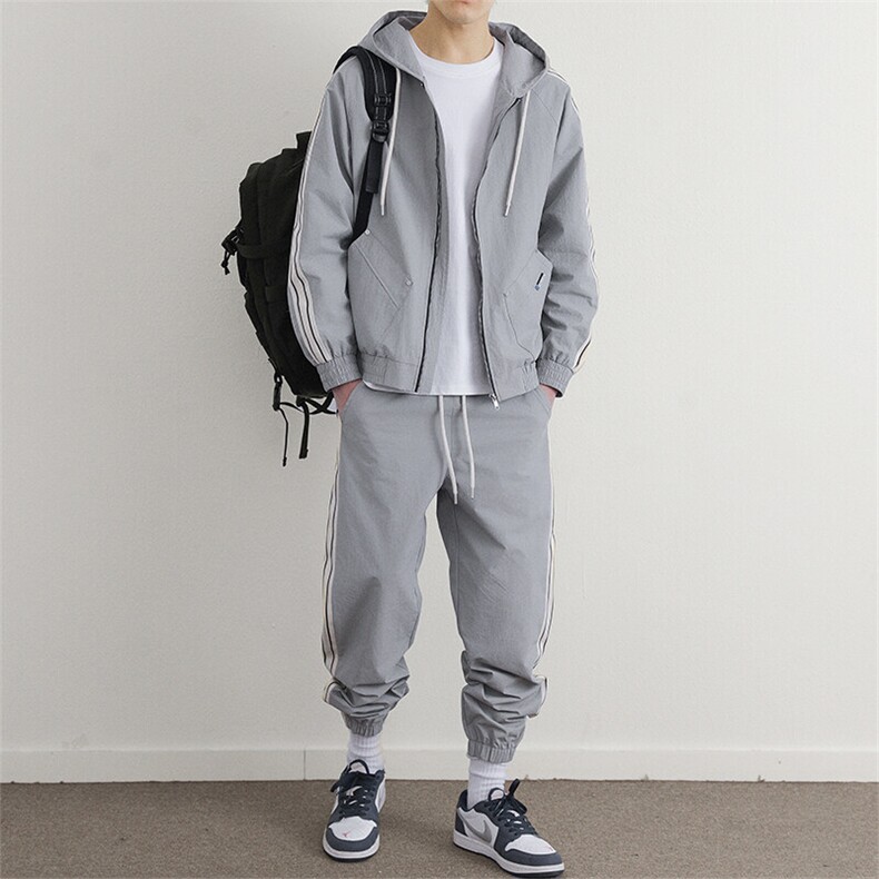 现货新款39507-P105大码控168春季大码休闲套装,男装休闲套装,星座209
