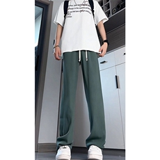 190加长版高个子男裤子垂感肌理感休闲裤115cm120运动裤KZ044P50，男装休闲裤，电商B312