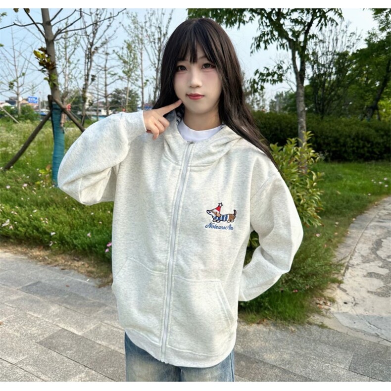 5591-P55原版做工纯棉华棉复合休闲卫衣薄款/加绒,女装卫衣/绒衫,星座617A-2