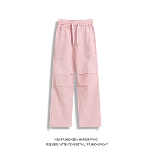 抖音品质夏季新款多巴胺条纹宽松休闲裤B315-K25558-特p35控68图片