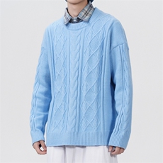 冬季毛衣男潮流时尚休闲毛衣MY6006-P60有加绒款，男装针织衫/毛衣，星座210-1