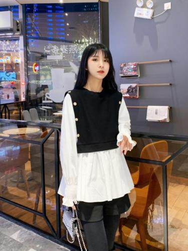 假两件套，女装，一家人