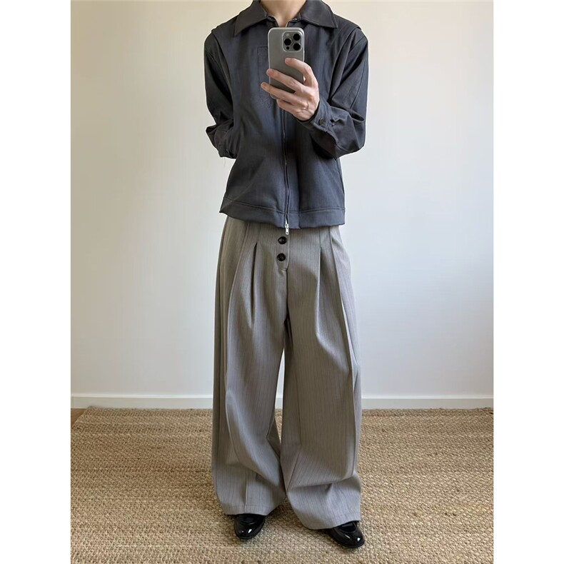 自家图~老钱风cleanfit立体解构短款夹克外套W1379/特P75,男装夹克,电商B350
