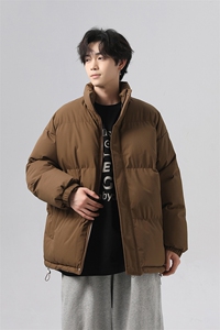 主推！三防面料加绒加厚立领大码棉衣羽绒服男 MY1266-特批68图片