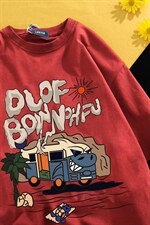 618B-1-TT18美式复古趣味印花短袖T恤男潮P35控48版权已注册，男装T恤，星座618B-1