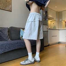 夏季新款速干五分腊肠狗标短裤民宿景XZ604-DK231-特P25控48，男装牛仔裤，星座604