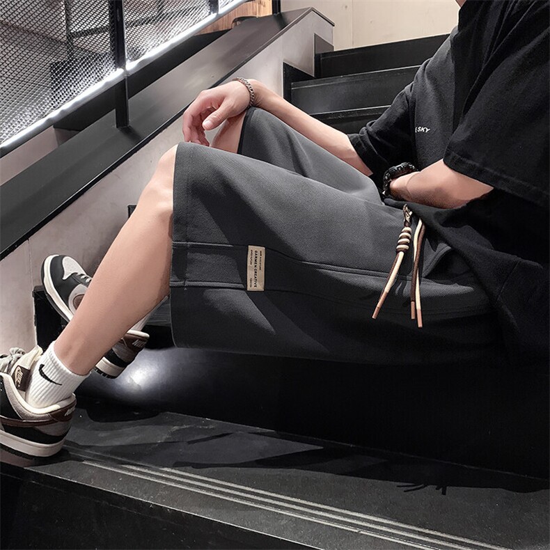 夏季直筒男士短裤潮流五分裤运动休闲裤子沙滩裤A266-TYKZ714-P25，男装休闲裤，电商A266