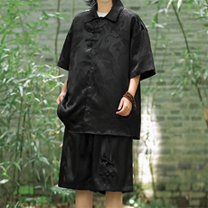 风套装短袖套装P65，长裤，男装T恤，星座203-1